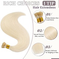 100 Strandspack I Tip Remy Human Hair Extensions Pre Bonded Keratin Stick In Hair Extensions Cold Fusion Hair Piece For Women L