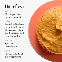 Bliss Pumpkin Enzyme Face Mask Pumpkin Powerhouse Resurfacing Exfoliating Mask Vitamins Minerals Antioxidants For Brigh