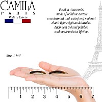 Camila Paris Cp28632 French Hair Barrettes Clips For Women Small Girls Side Slidein Barrette Clip Hair Accessories For Women