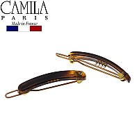 Camila Paris Cp28632 French Hair Barrettes Clips For Women Small Girls Side Slidein Barrette Clip Hair Accessories For Women