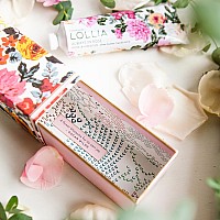 LOLLIA Rose & Hibiscus Hand Cream, 4 oz, Moisturizing