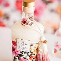 Lollia Always In Rose Bubble Bath 25 Fl Oz Rose Hibiscus Scent Soothing Moisturerich Bubble Bath Hydrating Ingredie