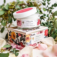 Lollia Always In Rose Body Butter 55 Oz Rose Hibiscus Fragrance Shea Butter Cocoa Butter Body Lotion For Women Hydr