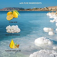 Dead Sea Collection Almond Vanilla Body Wash With Pure Sea Minerals And Almond Oil Cleanses And Moisturizes Skin Pack Of 2