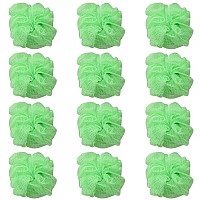 Loofah Lord 12 Green Bath Or Shower Sponge Loofahs Pouf Mesh Wholesale Bulk Lot