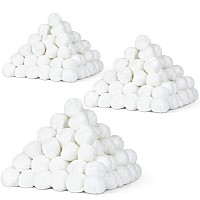 Decorrack 300 Small Cotton Balls For Makeup Nail Polish Removal Pet Care Applying Oil Lotion Or Powder Made From 100 Pure