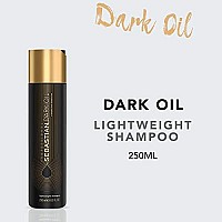 Sebastian Professional Dark Oil Shampoo, 8.4 Fl Oz, Smooth Hair