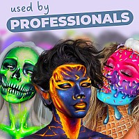 Blue Squid Pro Face Paint Professional Water Based Single Cake Facepaint Body Paints Sfx Makeup Kids Adults Face Painting