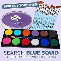 Blue Squid Pro Face Paint Professional Water Based Single Cake Facepaint Body Paints Sfx Makeup Kids Adults Face Painting