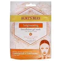 Burt's Bees Brightening Biocellulose Face Mask, Mandarin 1ct