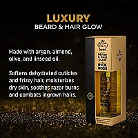 Rich Luxury Beard Oil For Men Deep Conditioning And Softening For Your Beard Mustache With Argan Jojoba Macadamia Oil 1