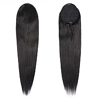 10A Grade Human Hair Ponytail Clip In Extensions 1 Piece 100 Unprocessed Real Brazilian Hair Pony Tail Hairpiece Braids Hair E