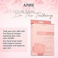 Azure Cosmetics Skin Treatment Mask Deeply Hydrates Tightens And Smooths Dry Skin Softens Wrinkles And Fine Lines Radiant A