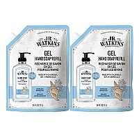 Jr Watkins Gel Hand Soap Refill Pouch Scented Liquid Hand Wash For Bathroom Or Kitchen Usa Made And Cruelty Free 34 Fl Oz