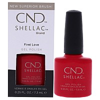 CND Shellac Gel Nail Polish, First Love, 0.25 fl oz