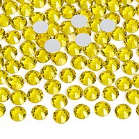 Jollin Glue Fix Crystal Flatback Rhinestones Glass Diamantes Gems For Crafting Nail Art Crafts Decorations Clothes Shoes 72Mm