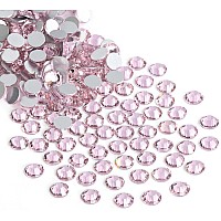 Jollin Glue Fix Crystal Flatback Rhinestones Glass Diamantes Gems For Crafting Nail Art Crafts Decorations Clothes Shoes 32Mm