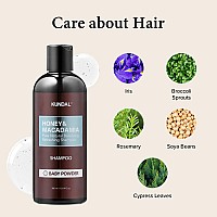 Kundal Natural Hair Shampoo Set Fuzzy Navel Ultimate Damage Hair Repair Strengthen Nourish Dry With Honey Argan Oil Macada