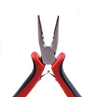 3Hole Hair Pliers Micro Pulling Hook Needleloop Threader For Hair Hair Extensions Tools