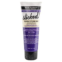 Aunt Jackies Grapeseed Style And Shine Recipes Slicked Flexible Hair Styling Glue Superior Hold 4 Ounce