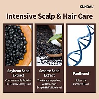 Kundal Honeymacadamia Hydrointensive Moisture Premium Nature Hair Shampoo Blackberry Bay Sulfate Free Macadamia Oil For Dam