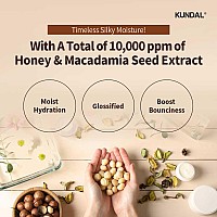 Kundal Honeymacadamia Hydrointensive Moisture Premium Nature Hair Shampoo Blackberry Bay Sulfate Free Macadamia Oil For Dam