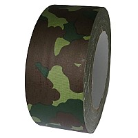 TRU cDT-36 Industrial grade Duct Tape Waterproof and UV Resistant Multiple colors Available 25 Yards (camouflageMilitary, 3 in)