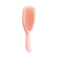 Tangle Teezer | The Large Ultimate Detangler Hairbrush for Wet & Dry Hair | Long, Thick, Curly, Textured Hair | Eliminates Knots & Reduces Breakage | Peach Glow