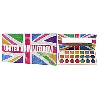 Rude Cosmetics Shimmerdom Eyeshadow Palette - 21 Shimmers