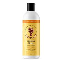 Jessicurl Aloeba Daily Conditioner For Curly Hair Island Fantasy 16 Fl Oz Leave In Conditioner And Hair Detangler For Fine H