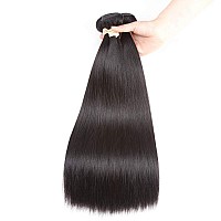 Beauhair Straight 3 Bundles With Frontal 24 24 2420 Frontal 13X4 Ear To Ear Lace Frontal With Bundles Unprocessed Virgin Huma