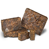 Aroma Depot Raw African Black Soap 8oz 100% Raw Natural soap for Acne, Eczema, Psoriasis, Scar Removal Face And Body Wash. Handmade