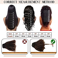 Caliee Afro Kinky Curly Clip In Hair Extensions Remy Brazilian Human Hair 4A 4B For African American Black Women Two Tone T1B4