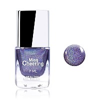 Ownest Holographic Nail Polish Gorgeous Glossy Holographic Halo Glitter Polish Nail Art Nail Pigment Diamond Laser Nail Polish