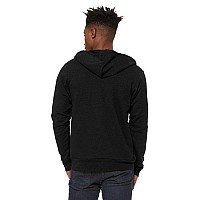 Unisex Sponge Fleece Full-Zip Hooded Sweatshirt - ASPHALT - 2XL(D0102H7WDY2)