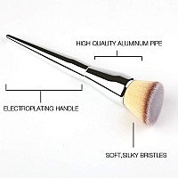 Foundation Brushdaubigny Large Powder Brush Angled Top Premium Durable Kabuki Makeup Brush Perfect For Blending Liquidcream An