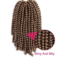 Spring Twist Hair 14 Inch Spring Twist Crochet Hair 6 Packs Spring Twist Braiding Hair For Butterfly Locs Soft Locs Low Temperat