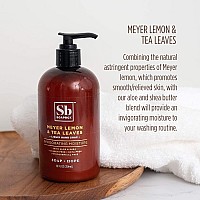 Soapbox Liquid Hand Soap Meyer Lemon Tea Leaves Gentle Moisturizing Hand Cleanser Vegan Cruelty Free Hand Soap For Bathr