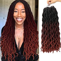 Eliza Wavy Gypsy Locs Ombre Crochet Hair 18