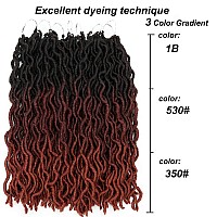 Eliza Wavy Gypsy Locs Ombre Crochet Hair 18