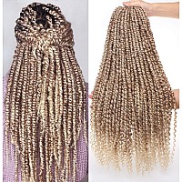 Leeven 8 Packs Pretwisted Passion Twists Synthetic Crochet Hair Extensions 12 Rootspack 22 Inch Ombre Crochet Passion Twist Br