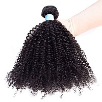 Bly 7A Mongolian Afro Kinky Curly Boho Human Braiding Hair 3 Bundles Unprocessed Hair Weave Weft Big Hair For African American W