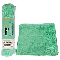 FACESOFT Eco Sweat Towel - Aqua Cotton Gym Towel 10x