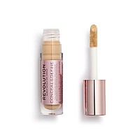 Makeup Revolution Conceal And Define Concealer Full Coverage Matte Finish C102 For Mediumtan Skin Tones Vegan Crueltyf