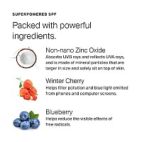 Supergoop Zincscreen 17 Fl Oz Spf 40 Pa 100 Mineral Face Lotion Broad Spectrum Sunscreen Nonnano Zinc Oxide For D