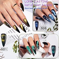 Mobray 9Pcs 9D Cat Eye Gel Nail Polish Setcateye Gel Polish Use For Professional Salon Kituniversal For All Seasons Gel Nail P