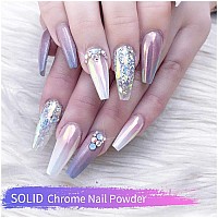 Prettydiva Aurora Nail Powder Solid Iridescent Powders Aurora Chrome Nail Powder Holographic Nails Powder Aurora Pigment For