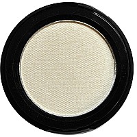 Pure Ziva White Satin Snowflake Pearl Shimmer Finish Pressed Powder Single Vegan Eyeshadow Talc Paraben Cruelty Free