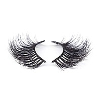 Bepholan 3 Pairs False Eyelashes Synthetic Fiber Material 3D Faux Mink Lashes Natural Round Look Reusable 100 Handmade Cr