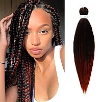 26 Inch Unfold 52 8 Packs Authentic Braiding Hair Pre Stretched Beasy Ez Braid Synthetic Soft Yaki Crochet Braid Hot Wat